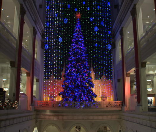 Holiday Lights, Christmas Light Show & Wanamaker Organ