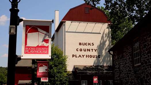 Bucks County Playhouse exterior, New Hope