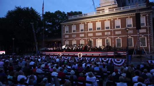 Wawa Welcome America Philly POPS on Independence