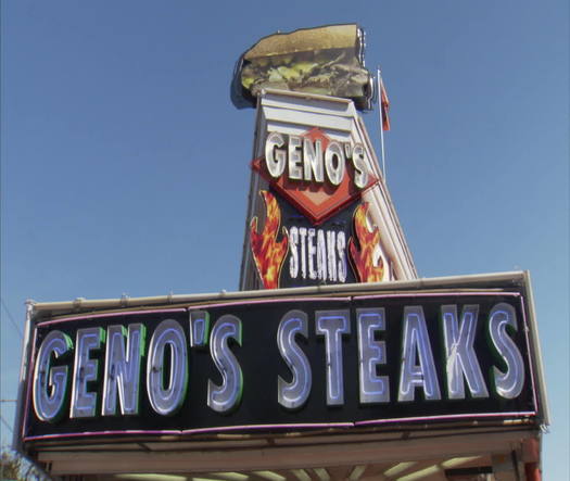 Geno's Steaks exterior