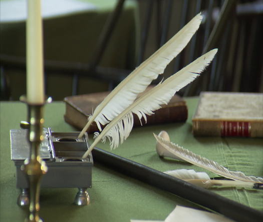 Independence Hall interior artifact close up