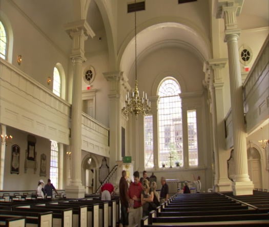 Christ Church, interior