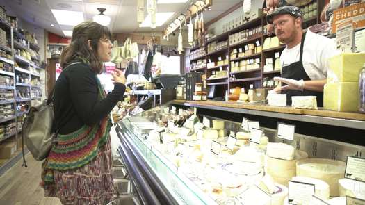 Di Bruno Bros., cheese counter