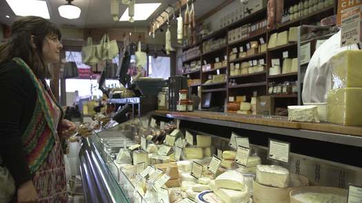 Di Bruno Bros., cheese counter