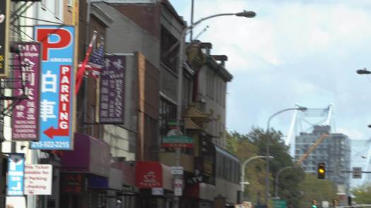 Chinatown, street signs