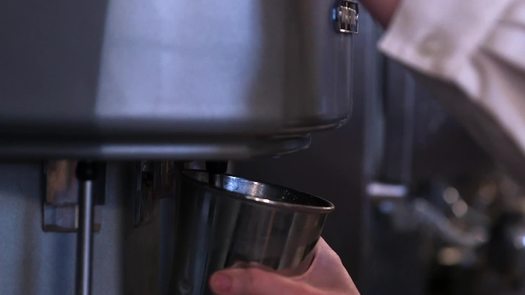 Franklin Fountain milkshake making