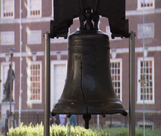 The Liberty Bell Independence Hall backround