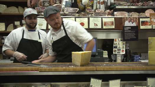 Di Bruno Bros., cheese counter