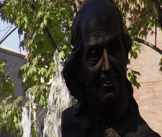 Ben Franklin Bust of Keys, CU