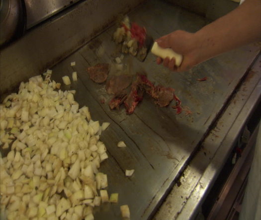 Campo's since 1947, behind the grill