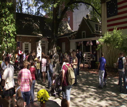 Betsy Ross House Courtyard