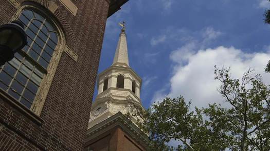 Christ Church, steeple CU