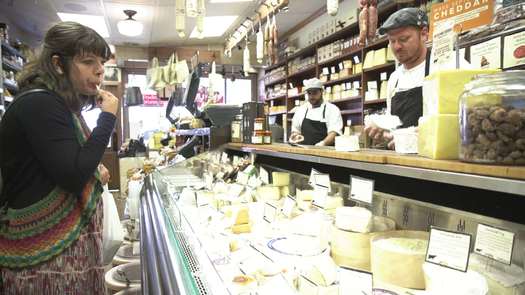 Di Bruno Bros., cheese counter