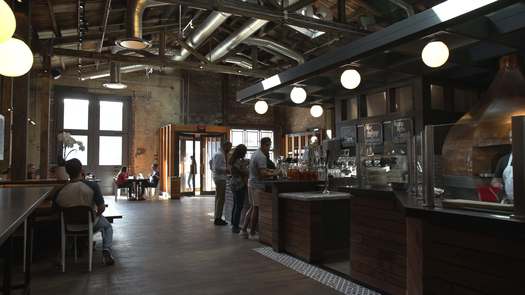 La Colombe Coffee Roasters Fishtown interiors