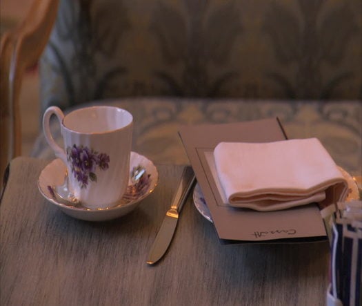 Rittenhouse Hotel Interior dining area table setting