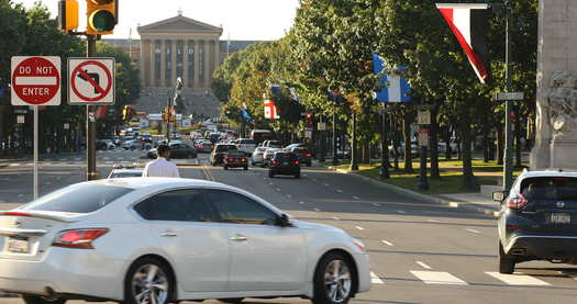 Benjamin Franklin Parkway Traffic CU