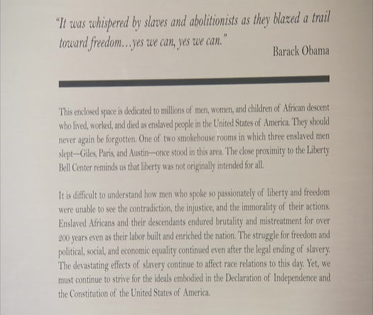 The President's House: Freedom and Slavery in the Making