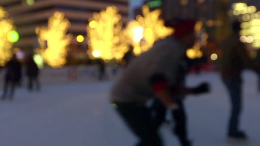 Dilworth Park, Rothman Institute Ice Skating Rink, rack focus