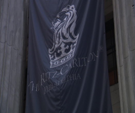 Ritz-Carlton Philadelphia exterior sign