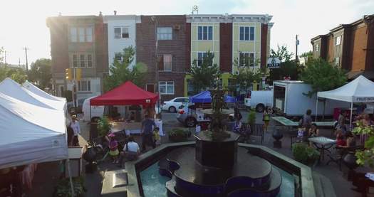 East Passyunk Square, farmers market