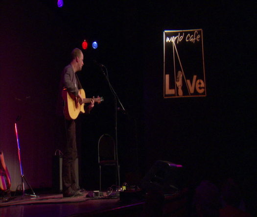 World Café Live Artist (Willie Porter) on stage Wide