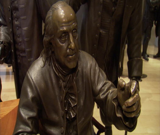 National Constitution Center Signer's Hall Benjamin Franklin Statue