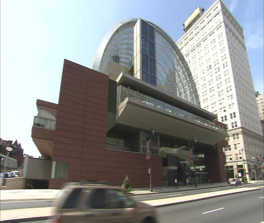 Kimmel Center for the Performing Arts, daytime exterior