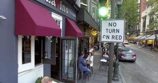 Midtown Village outdoor dining