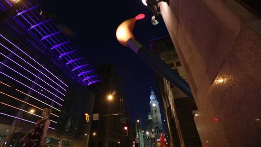 North Broad Street, Paint Torch, Convention Center, & City Hall