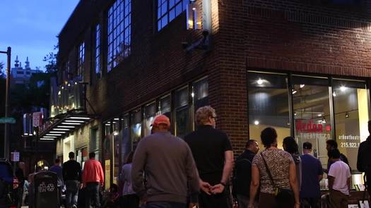 Old City First Friday street scene