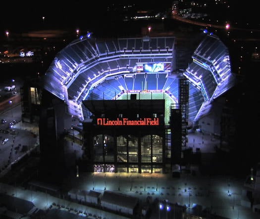 Lincoln Financial Field aerial