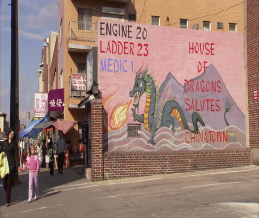 Chinatown, Engine 20 Mural