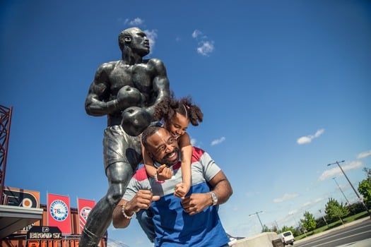 Joe Frazier Statue