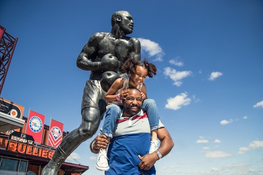 Joe Frazier Statue