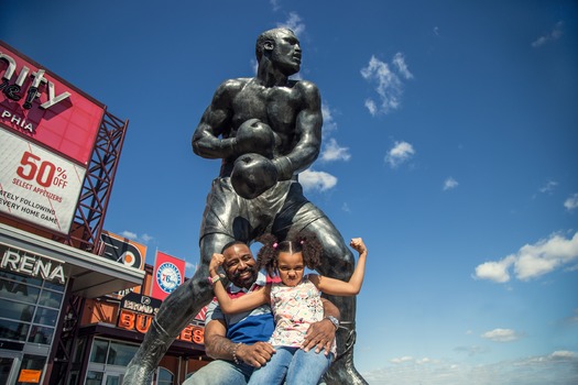 Joe Frazier Statue