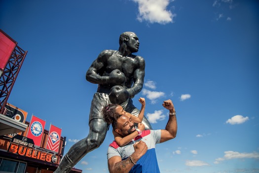 Joe Frazier Statue