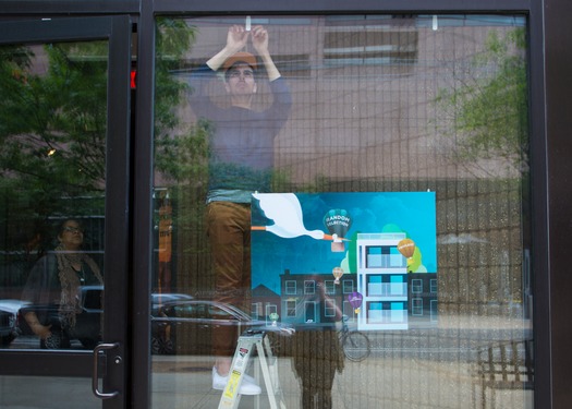 Revolutionary: A Pop-Up Street Art Exhibition: Birth Lottery