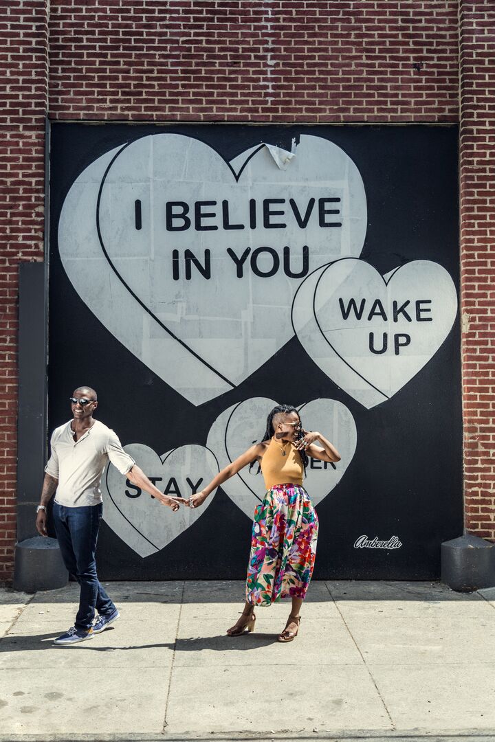 Goth Hearts Mural