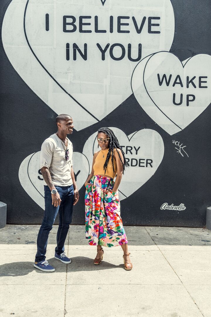 Goth Hearts Mural