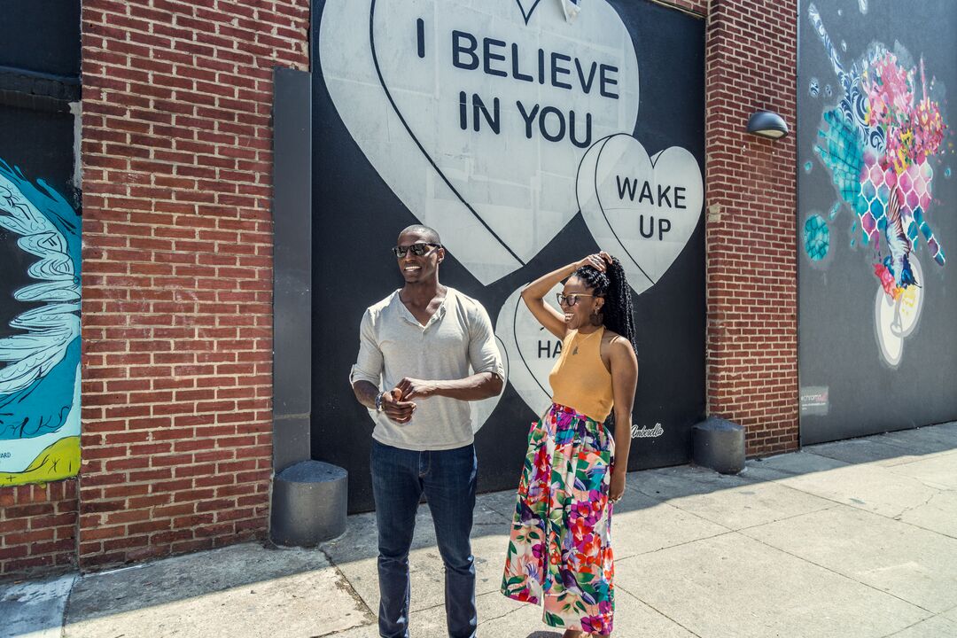 Goth Hearts Mural