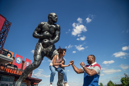 Joe Frazier Statue