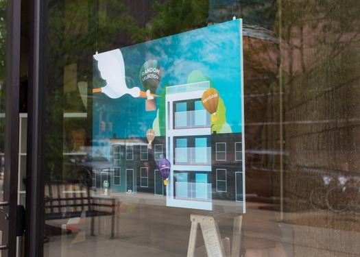 Revolutionary: A Pop-Up Street Art Exhibition: Birth Lottery