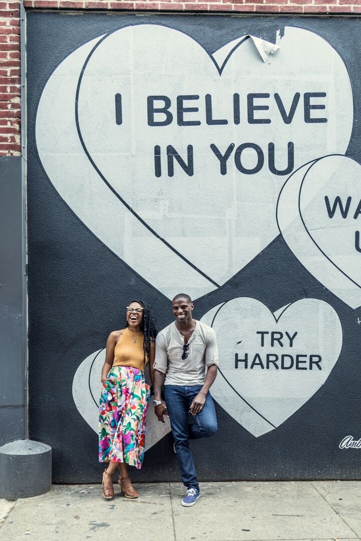 Goth Hearts Mural