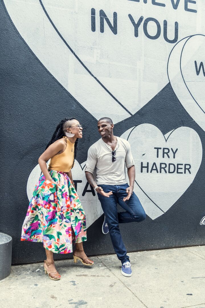 Goth Hearts Mural