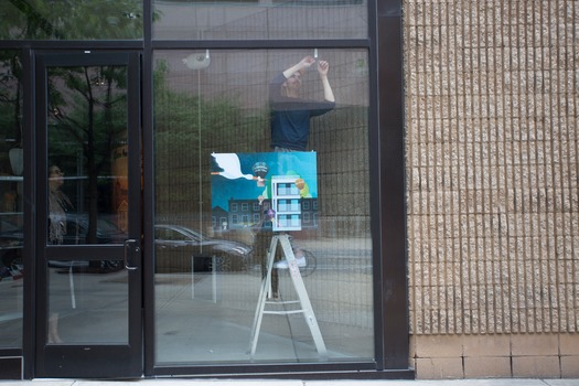 Revolutionary: A Pop-Up Street Art Exhibition: Birth Lottery