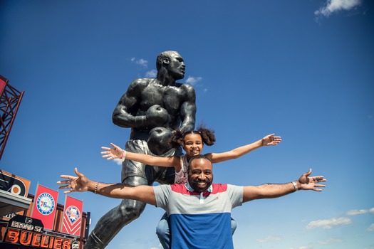 Joe Frazier Statue