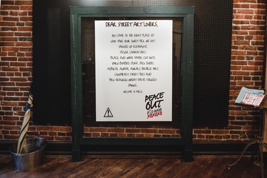 Revolutionary: A Pop-Up Street Art Exhibition: Dear Street Art Lovers