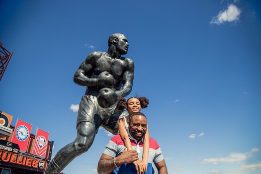 Joe Frazier Statue