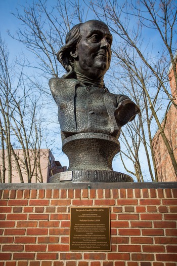 Benjamin Franklin Sculpture