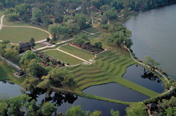 Attractions Middleton Place Aerial